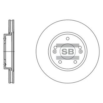 Диск гальмівний Hi-Q (SANGSIN) SD1135