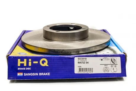 Диск тормозной Матиз (HI-Q) Hi-Q (SANGSIN) SD3010
