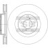 Диск тормозной (кратно 2) передний (вентилируемый) Toyota RAV 4 IV (12-) (D=296. Hi-Q (SANGSIN) SD4961 (фото 1)