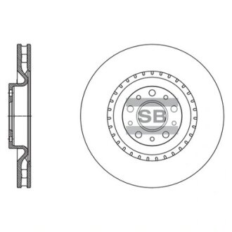 Гальмівний диск Hi-Q (SANGSIN) SD5503