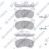 Колодка гальм. MAZDA 626 1.6I, 2.0I, 2.0D 85-87 передн. (SangSin) Hi-Q (SANGSIN) SP1051 (фото 1)