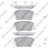 Колодки передние ELANTRA 11/ Cerato 12/ K3 12/ Azera 11/ Optima 11/ Sonata YF Hi-Q (SANGSIN) SP1545 (фото 1)