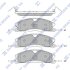 Колодки гальмівні передні Ford Taurus (13-), Explorer Sport (14-), Lincoln MKT (13-) HI-Q Hi-Q (SANGSIN) SP1620 (фото 1)