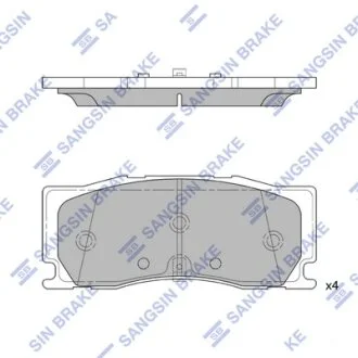 Колодки тормозные передние Hyundai Palisade (6-поршн. суппорт) (19-) Hi-Q (SANGSIN) SP4441