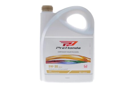 ОЛИВА МОТОРНА HONDA HFS-E 5W-30, 4Л HONDA/ACURA 08232-P99-C4LPRO