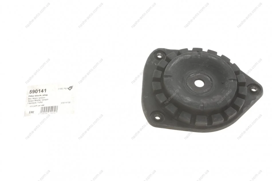 Опора амортизатора Renault Fluence 2010- Hutchinson HUTCHINSON 590141 (фото 1)