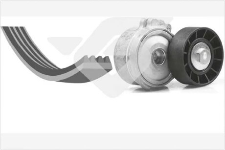 Комплект ременя генератора HUTCHINSON KHV 173