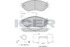 Комплект гальмівних колодок (дискових) ICER 141803-203 (фото 1)