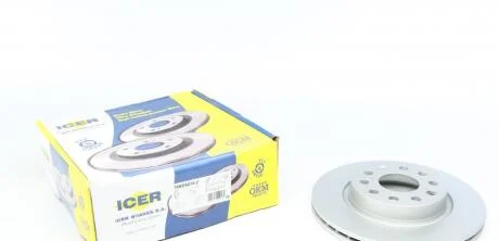 Диск гальмівний ICER 78BD5614-2