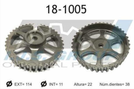 Шестерня розподільчого валу IJS GROUP 18-1005