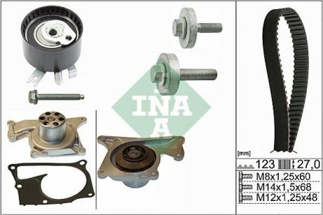 Комплект газорозподільчого механізму INA 530 0197 32