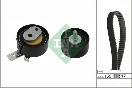 Комплект зубчастих ременів INA 530 0947 10