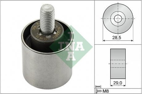 Ролик натяжний ременя ГРМ INA 532 0661 10