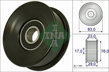 Шків привідного паса INA 532 0730 10