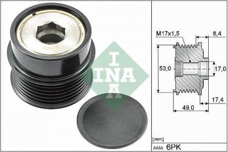 Шків привідного паса INA 535 0281 10