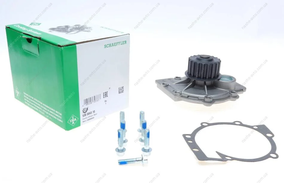 Насос водяний VOLVO/RENAULT Ruville 66530 (Вир-во) INA 538 0043 10 (фото 1)