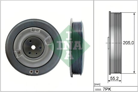 Шків колінчатого валу INA 544 0506 10