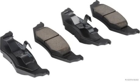 Колодки гальмівні дискові (комплект 4 шт) HERTH+BUSS JAKOPARTS J3610801