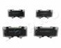 Колодки тормозные дисковые Toyota Land cruiser 3.0 (04-09),Toyota Land cruiser 3.0 (02-09) JAPKO 50205 (фото 1)