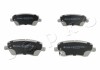 Колодки тормозные дисковые Nissan Micra iv 1.2 (10-),Nissan Micra iv 1.2 (11-) JAPKO 50800 (фото 1)