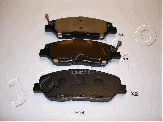 Колодки тормозные дисковые Hyundai Santa fe iii 2.2 (12-15),Hyundai Genesis 2.0 (12-14) JAPKO 50H14 (фото 1)