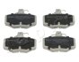 Колодки тормозные дисковые задние Nissan Almera II (00-) JAPKO 51015 (фото 1)