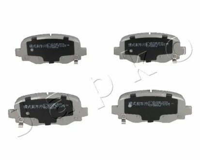 Колодки тормозные дисковые задние Jeep Cherokee (13-) JAPKO 51914