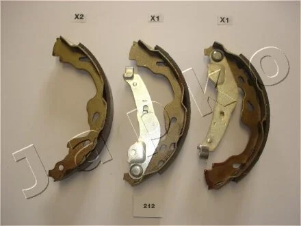 Колодки гальмівні барабанні задні Suzuki Swift (05-)/Citroen C1 (05-)/Toyota Yaris (99-)  JAPKO 55212