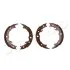 Колодки тормозные барабанные задние Subaru Forester SJ (13-), Impreza (11-), XV JAPKO 55714 (фото 1)