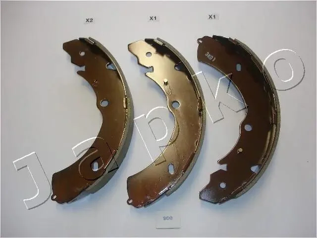 Колодки тормозные барабанные задние Great Wall Hover (05-), Steed (10-)/Isuzu D- JAPKO 55900 (фото 1)