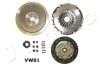 Сцепление (компл. с одномасс. маховиком) VW Caddy (04-) 1.9 TDi JAPKO 98VW01 (фото 2)