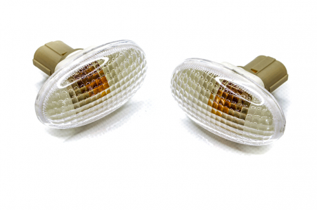 Повторювач повороту в крило (білий) Матіз JH 96551260