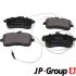Колодки дискового гальма JP GROUP 4163607510 (фото 1)