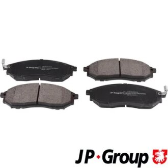 Комплект тормозних колодок, дисковий тормоз JP GROUP 4363600810
