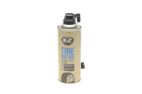 Засіб для аварійної герметизації (вулканізації) шин / TIRE DOKTOR 400ML K2 B310
