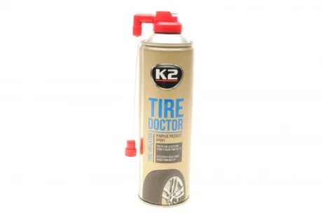 Засіб для аварійної герметизації (вулканізації) шин / TIRE DOKTOR 500ML K2 B311