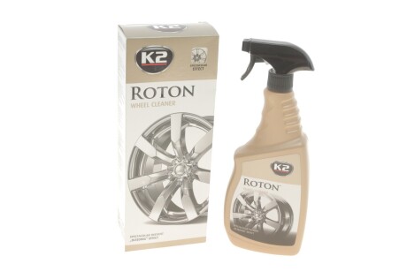 Очисник (засіб для миття) дисків та ковпаків автомобіля / GOLD ROTON WHEEL CLEANER 700 ML K2 G1671