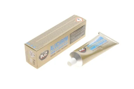 Паста для полірування хромованих деталей ALUCHROM 120g K2 K0031