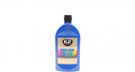 Поліроль восковий для кузова відтіняючий синій / PERFECT COLOR MAX BLUE 500ML K2 K025NI