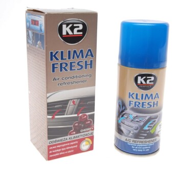 Ароматизатор (освіжувач) системи кондиціонування "вишня" / PERFECT KLIMA FRESH 150ML CHERRY K2 K222CH