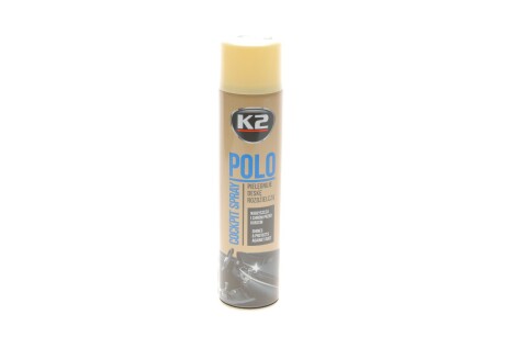 Поліроль для торпедо "ваніль" / PERFECT POLO COCKPIT SPRAY 600ML VANILLA K2 K406WA