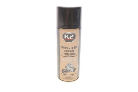 Засіб для очищення карбюратора / PRO CARB, EGR, TURBO AND INTAKE VALVE CLEANER 400ML K2 W128