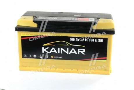 Акумулятор 100Ah-12v Standart+ (353х175х190),L,EN850 !КАТ. -15% KAINAR 100 261 1 120 ЖЧ