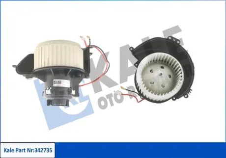 Електровентилятор обігрівача Astra H (04-) KALE OTO RADYATOR Kale oto radyator 342735