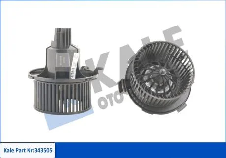 Електровентилятор обігрівача Opel Zafira B Blower KALE OTO RADYATOR Kale oto radyator 343505