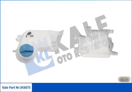 Бачок розширювальний Audi A6 (05-11) Kale oto radyator 343675