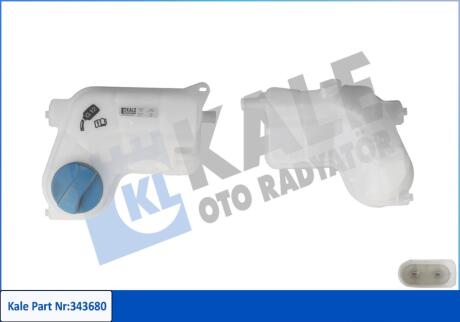 Бачок розширювальний Audi A4 (01-), A6 (01-)/VW Passat 2.0i (01-) Kale oto radyator 343680