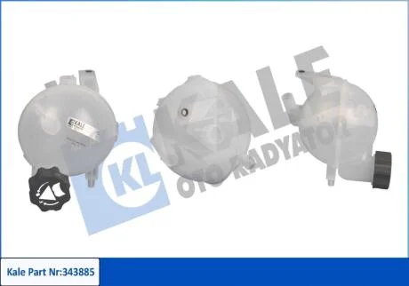 Бачок расширительный Citroen C4 I - Peugeot 307, 307 Cc, 307 Sw Expansion Tank  KALE OTO RADYATOR Kale oto radyator 343885