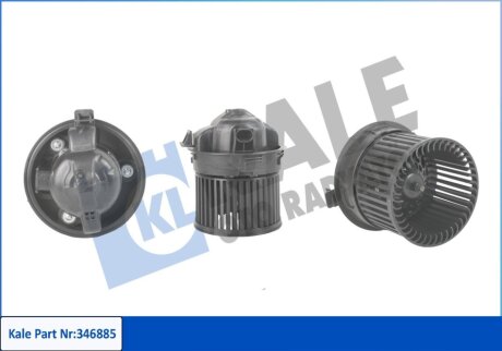 Електровентилятор обігрівача Citroen C3 Pecasso (09-)/Peugeot 308 (08-) Kale oto radyator 346885