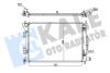 Радіатор охолодження двигуна (паяний) Hyundai Elantra (11-), i30 (12-)/KIA Ceed (12-), Cerato (13-) АКПП 1.6i, 2.0i Kale oto radyator 347790 (фото 1)